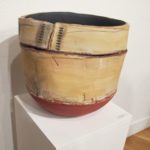 Ceramicist Nancy Selvin's Small Pot with Markings, 2012