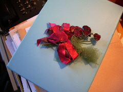 A corsage my sophomore year.