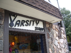 But the old Varsity Shop is still there.