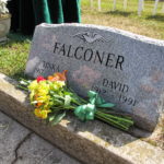 Tinka Falconer's gravesite. Photo by Barbara Falconer Newhall