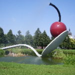 spoonbridge and cherry, Minneapolis. Photo by BF Newhall