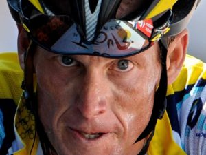 bicyclist lance armstrong at 2009 tour de france. businessinsider photo