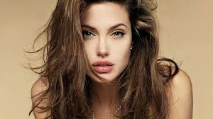 Angelina Jolie looking sexy.