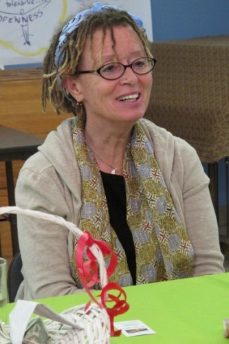 Anne LaMott at a reading of her book "Help, Thanks, Wow." Photo by BF Newhall
