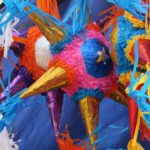 Colorful Piñatas for sale in San Miguel de allende's Artisan Market