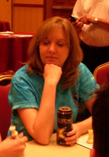 Cindy Newhall Weyant at chess National Open, Las Vegas, June 2010. With Newhall family.
