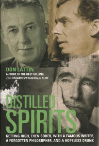 The cover of Don Lattin's book, "Distilled Spirits."