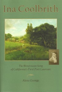Cover of "ina-coolbrith," , by aleta george. writers. California poets