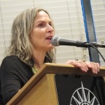 Rebecca Foust, author of "Paradise Drive: Poems," spoke at Book Passage bookstore in Corte Madera, CA, in 2015. Writers Photo by Barbara Newhall