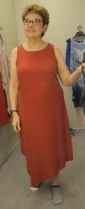 looking for a dress for niece's wedding. nordstrom. Eileen Fisher $378
