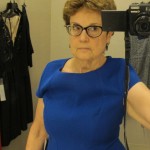 Searching for a dress for an aunt to wear to wear to a niece's wedding. this blue spandexy ones was at nordstrom. by Eliza J. $104.90. Photo by Barbara Newhall