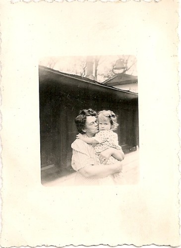 1943 summer Nana Georgie Morrison & Barbara Ann Falconer. Photo by DG Falconer