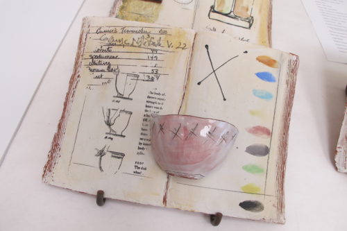 "Notebook," by Berkeley ceramicist Nancy Selvin. Photo by Barbara Newhall