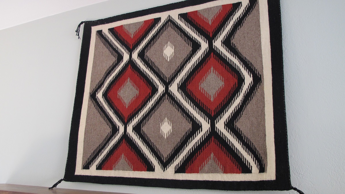 Ganado-red-Navajo-rug hanging pictures