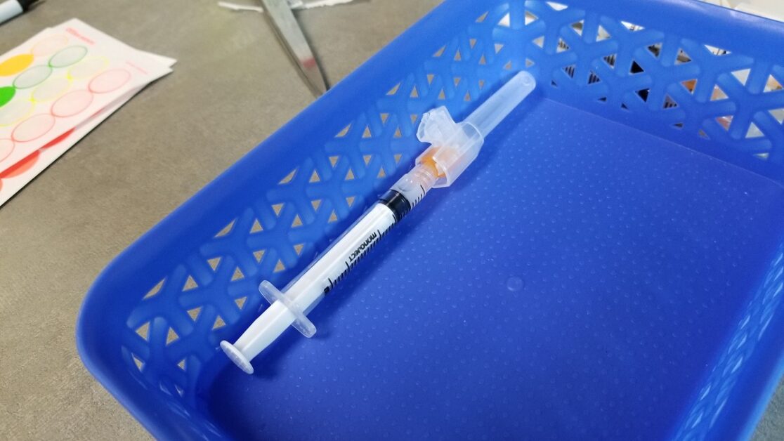 we got our shots moderna-vaccine-syringe
