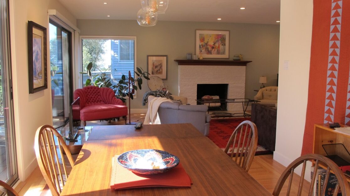 living-room-makeover long-dining-table-furniture-arrangement