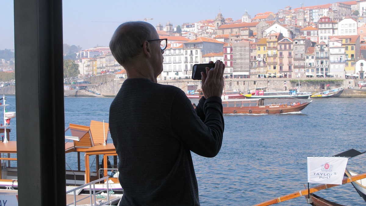 Pete Holmes, Stephen Colbert -- and God. Jon alive on the douro-river-portugal