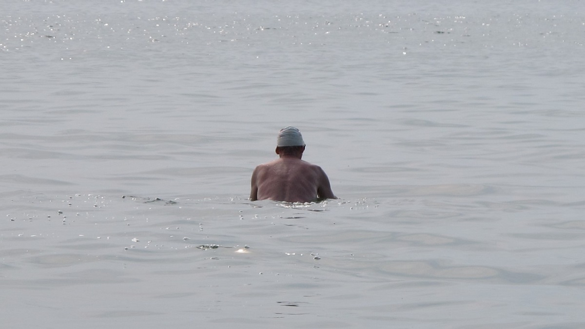 I'm widowed. shouldn't I be over it by now? man-alone-in-lake-michigan