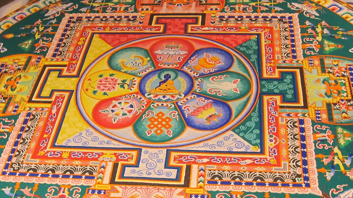 widowed the one good thing about grief mandala-with-blue-buddha