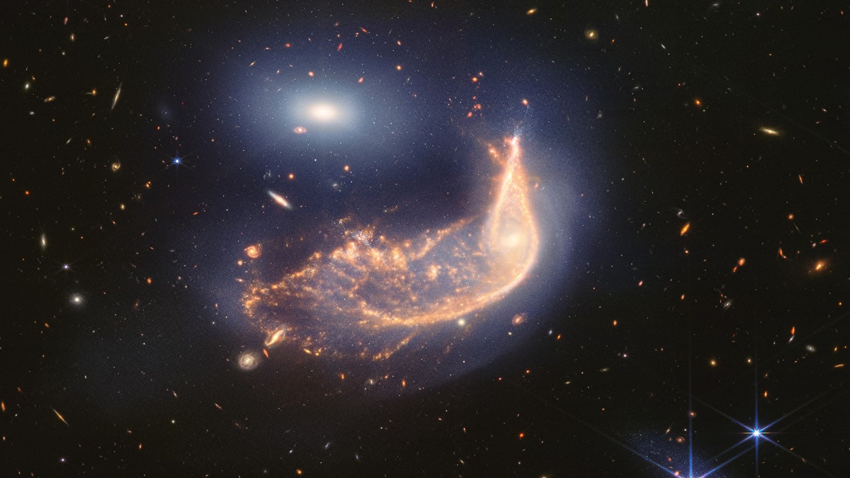 widowed: my husband is missing out on a lot. NASA-dual-galaxies