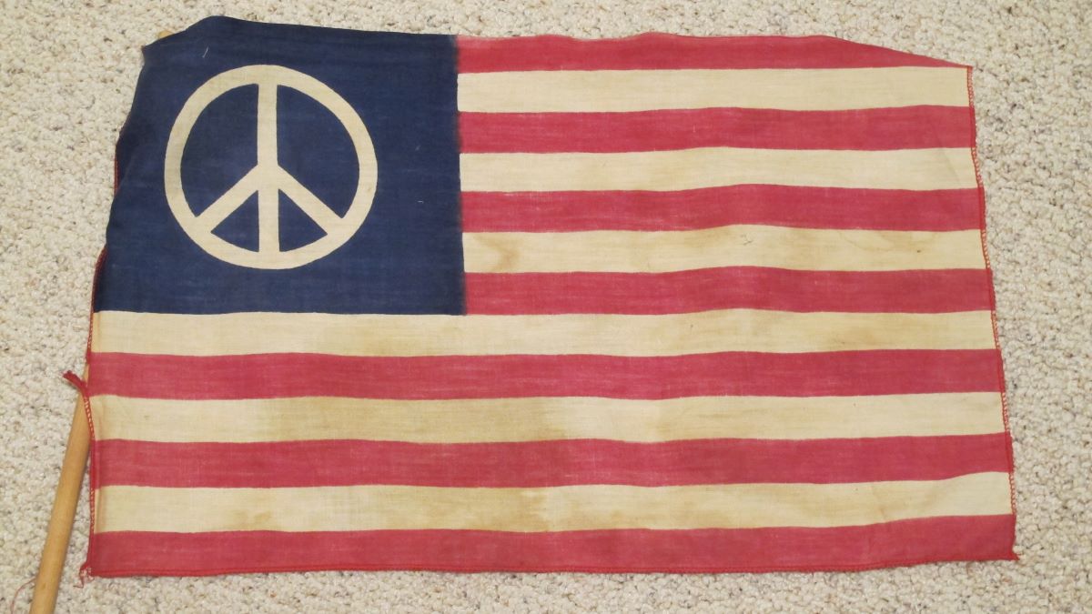 thoughts before election day flag-with-peace-symbol